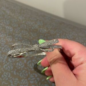 Kate spade silver bow bracelet